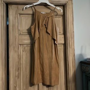 Suede dress size s.  Perfect nfr dress